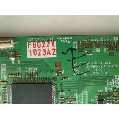 T-CON PHILIPS 6871L-1023A / 1023A / 6870C-0120C / PANEL LC470WU4-SLA1 / MODELO 47MF437B/37 / 47PFL7432D/3 / 47PFL5432D/37 / 47PF7422D/37 / LCT47PBKA / MT-SYXRT4791AB / VO47LFHDTV10 / GV47LFHDTV20A / GV47LFHDTV10A / GV46LHDTV10A / AVW47LFHDTV10A - Imagen 2